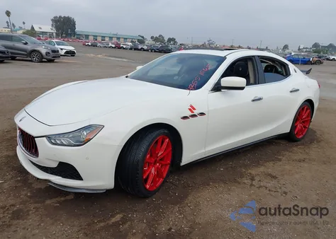 2014 Maserati Ghibli S Q4 from USA, damaged, VIN ZAM57RTA7E1106288